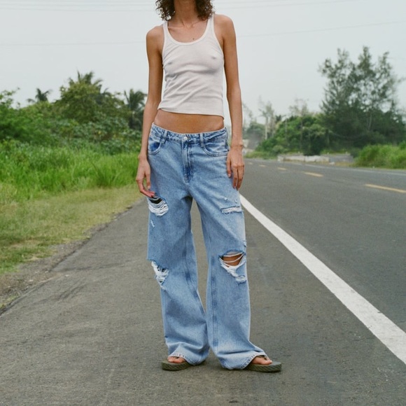 Zara Jeans Nwt Zara Straight Leg Jeans Poshmark